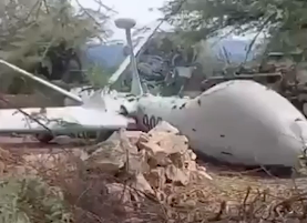 Indian Navy crashed