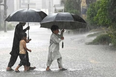 spell of monsoon rains
