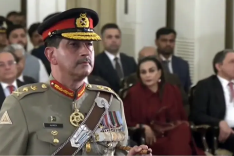 Pakistan President Confers Nishan-i-Imtiaz on National Strategic Command Chief