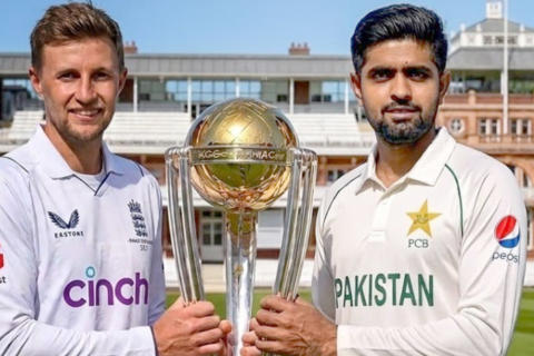 Pakistan and England at Lords