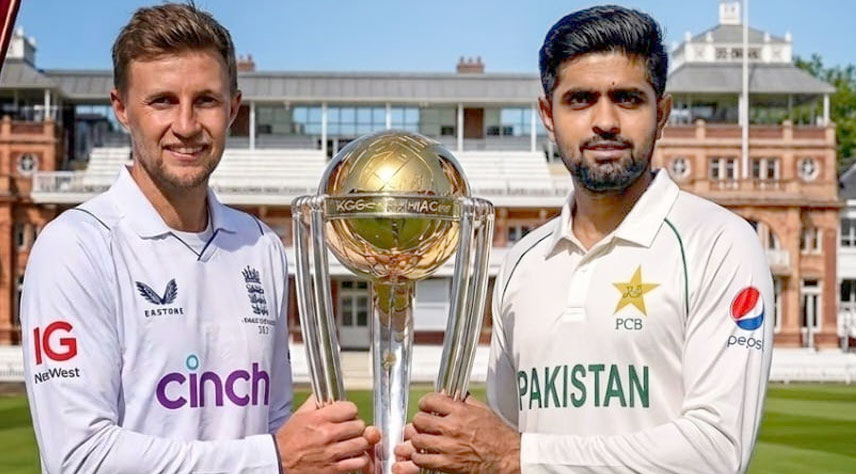 Pakistan and England at Lords