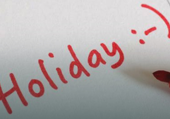 12 days off in August