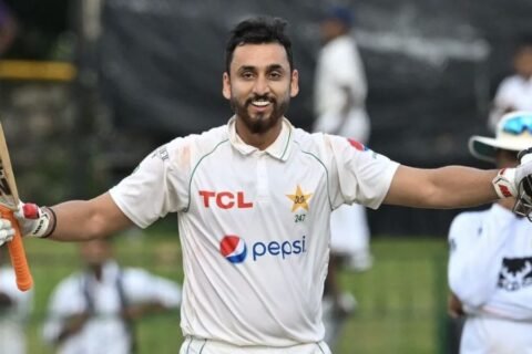Pakistan opener Abdullah Shafique
