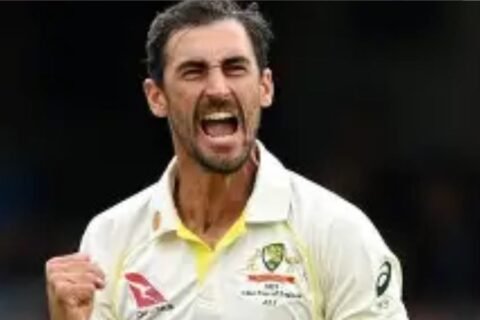 Australian fast bowler Mitchell Starc