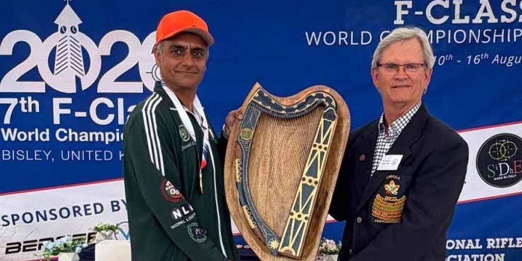 Lt. Col Junaid Ali crowned world champion