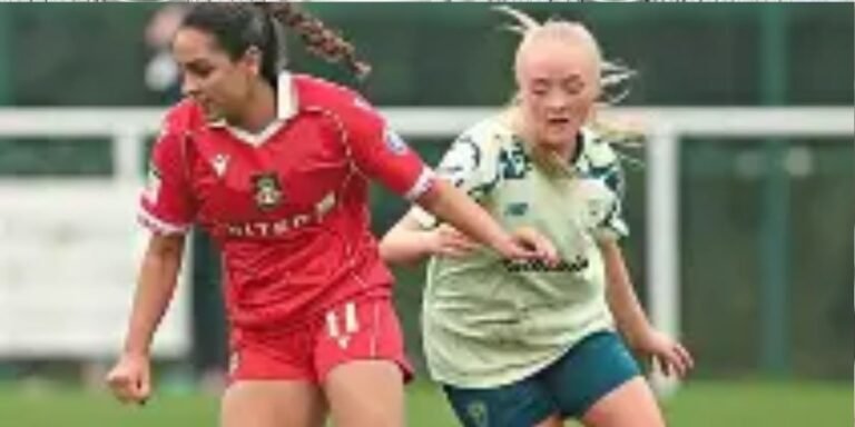 Pakistan’s Mariam Mahmood at Wrexham FC