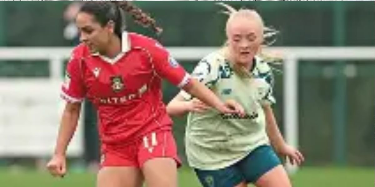 Pakistan’s Mariam Mahmood at Wrexham FC