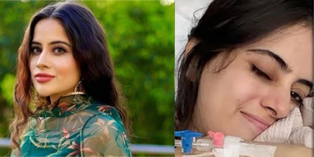 Uorfi Javed shares photos from hospital bed