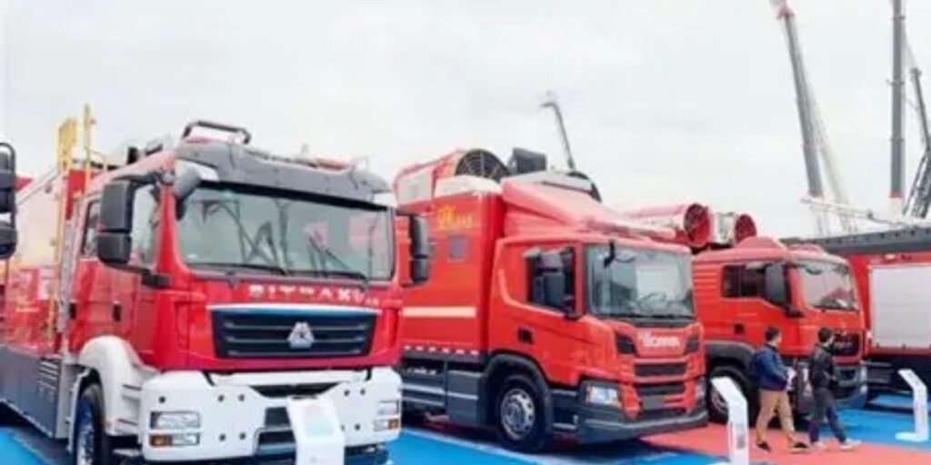China gifts Islamabad 21 modern fire and rescue vehicles