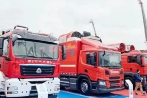 China gifts Islamabad 21 modern fire and rescue vehicles