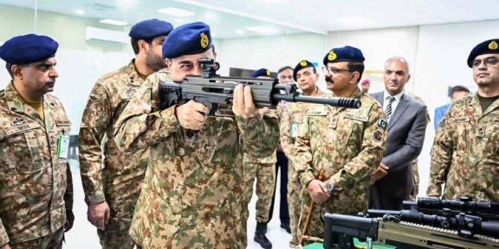 FM Asim Munir visits Pakistan Ordnance Factories Wah