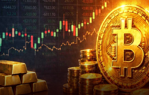 Gold and bitcoin