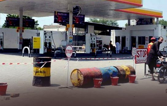 shut fuel stations nationwide