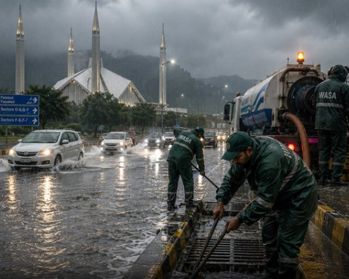 forecast rain and thunderstorms