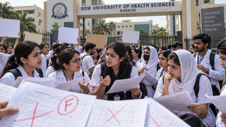 Karachi: 1400 nursing students fail English literature test