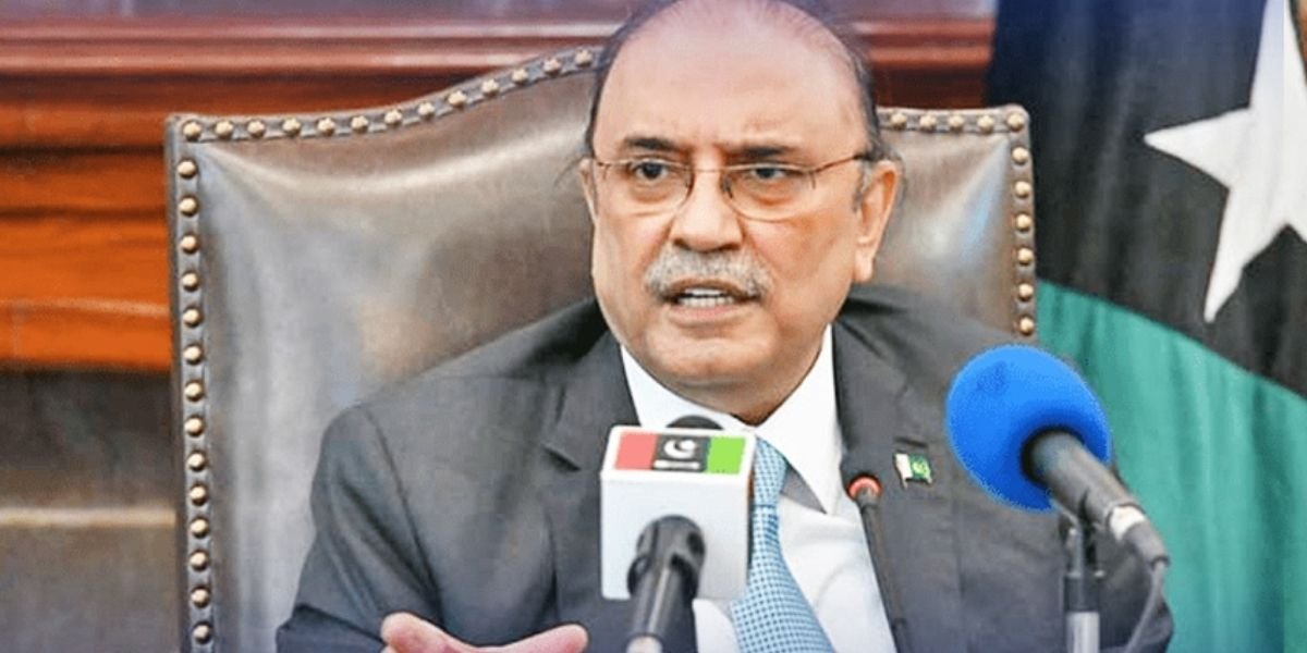 President Asif Ali Zardari arrives in London