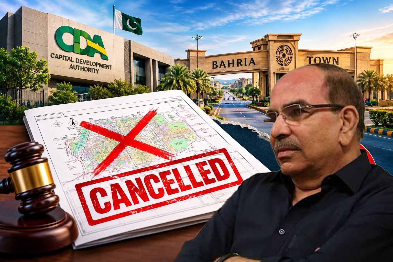 Bahria Town Phase III-E & IV layout plan cancelled in Islamabad