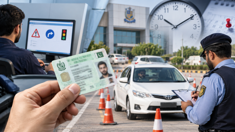 New driving licence test procedure imposed in Punjab