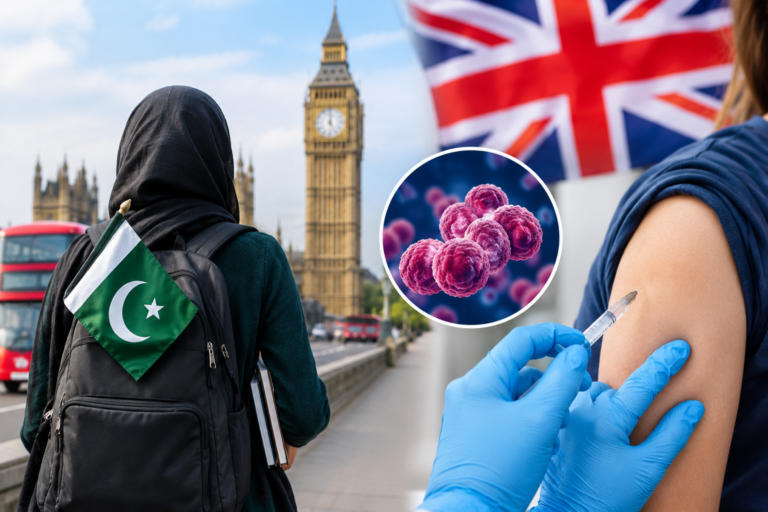 UK issues health advisory for Pakistani students