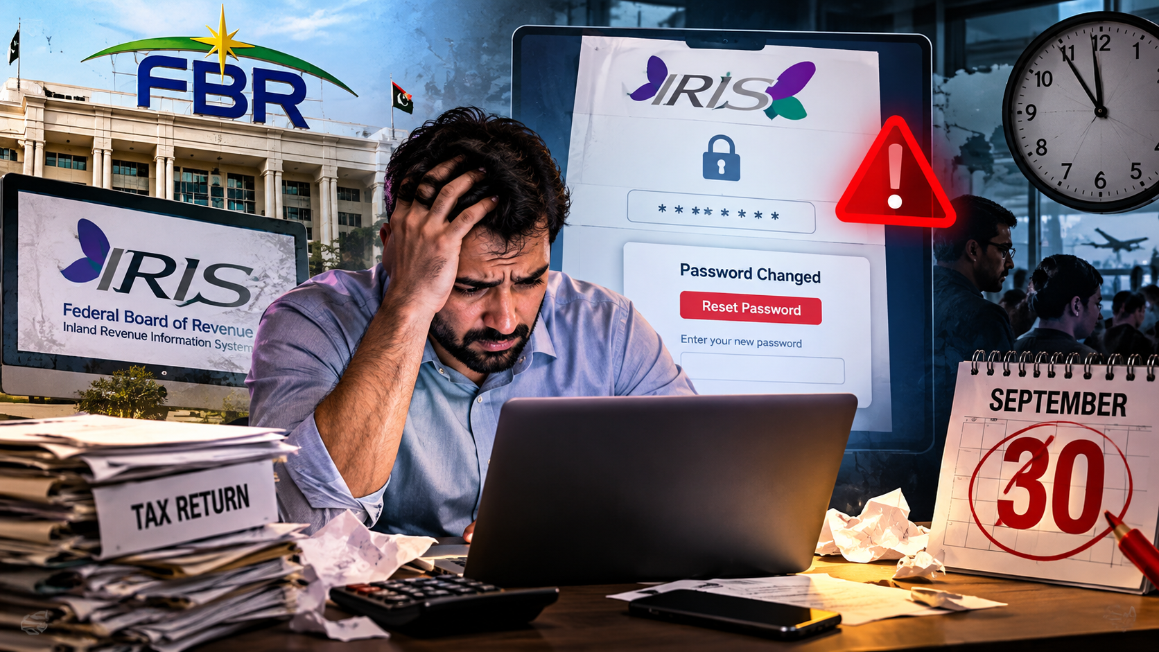 FBR’s sudden changes to portal creates problems for filers as deadline approaches