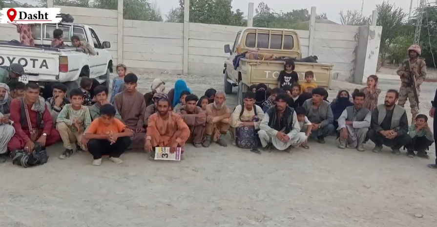58 Afghan nationals