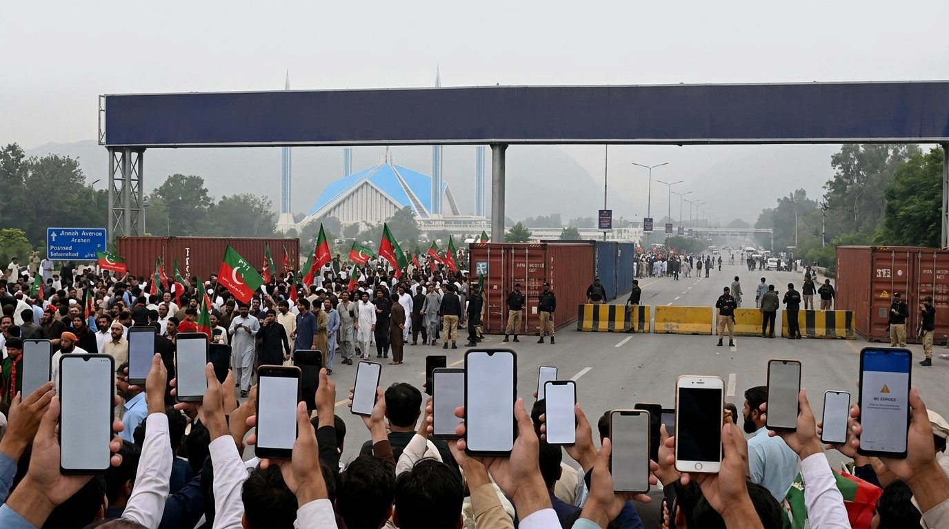 September 27 protest: Mobile, internet services may be suspended in Islamabad
