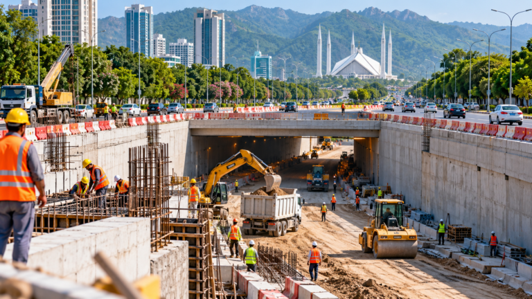 Rs1.45bn Kashmir Chowk Underpass to be completed in record 30 days