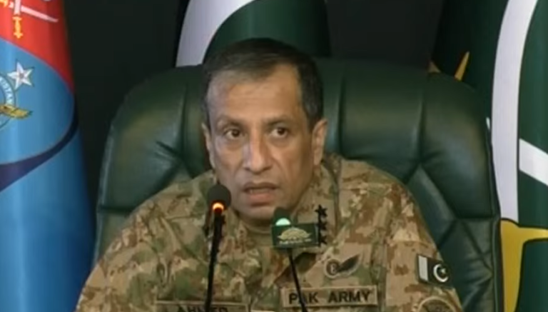 DG ISPR briefs media on another false flag operation by India