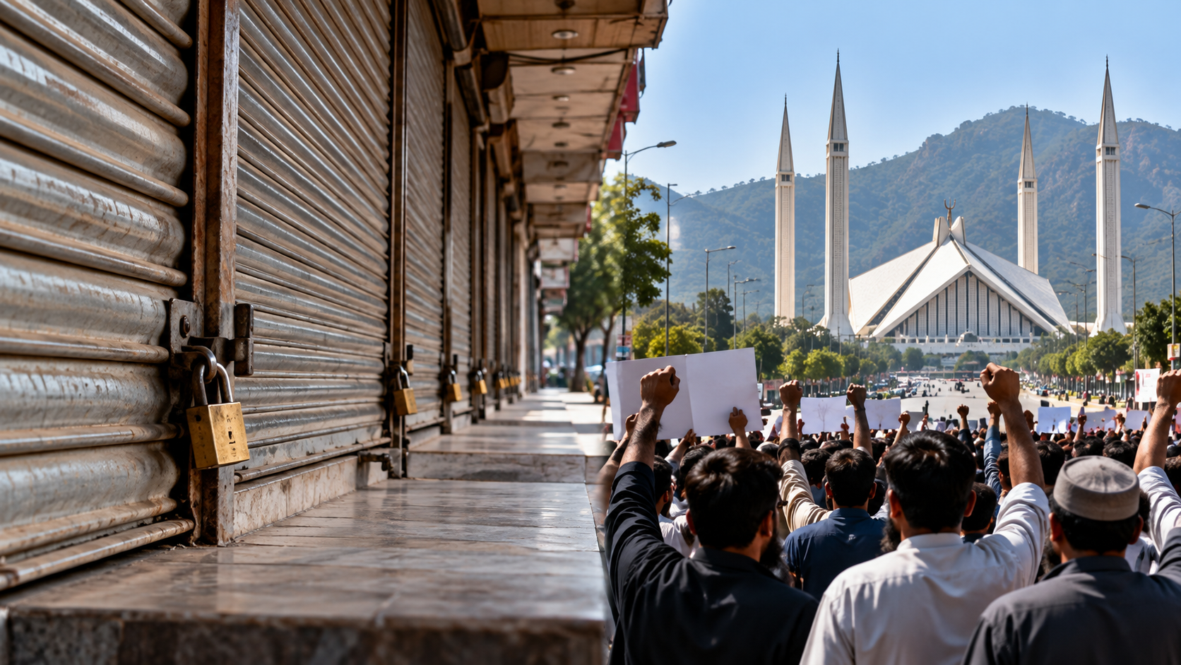 Islamabad traders announce partial strike, protests tomorrow
