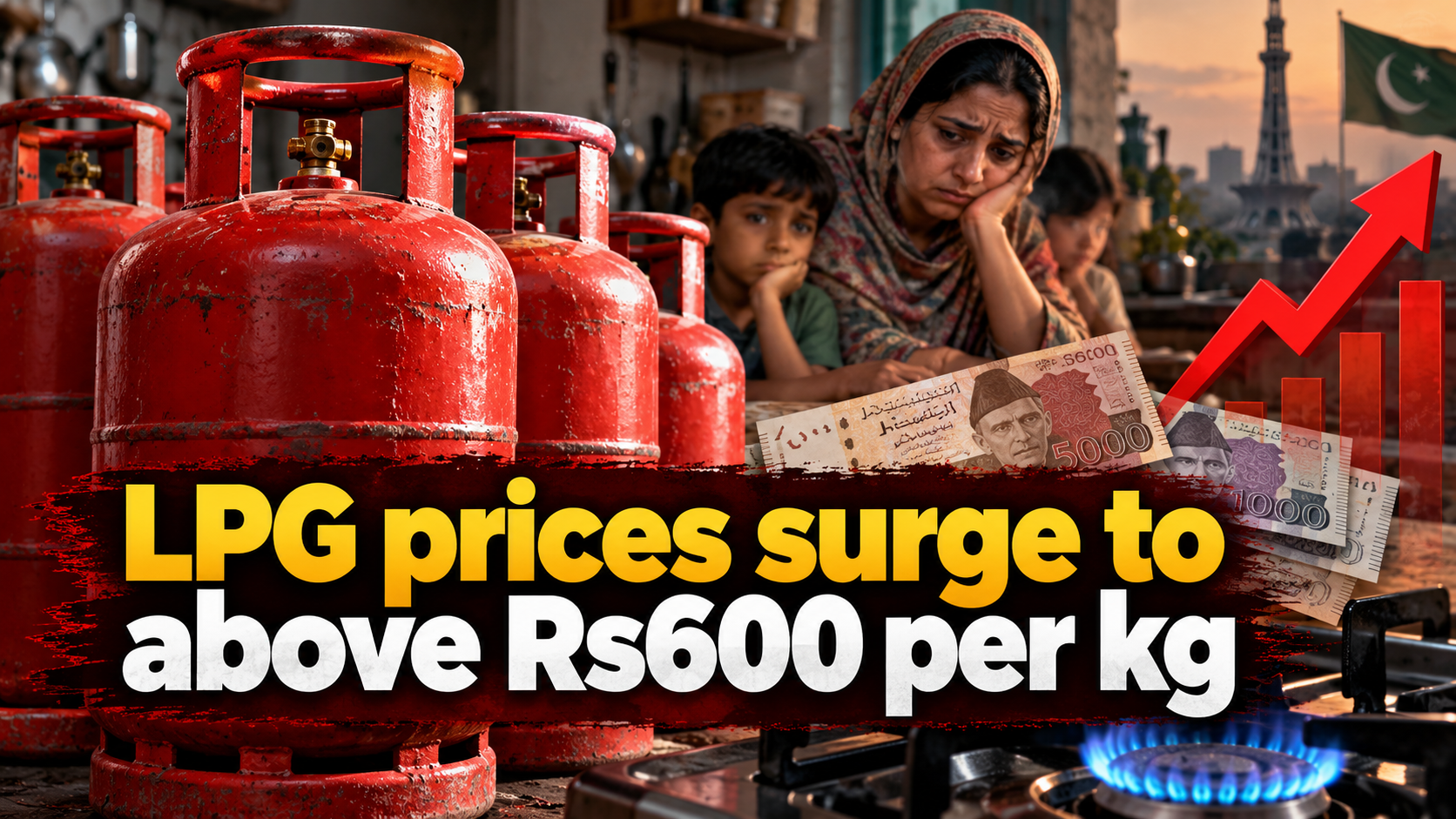 LPG Prices Surge Across Pakistan, Adding to Public Hardships