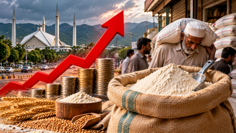 Islamabad: Atta Prices Surge as 20kg Bag Reaches Rs 3,400