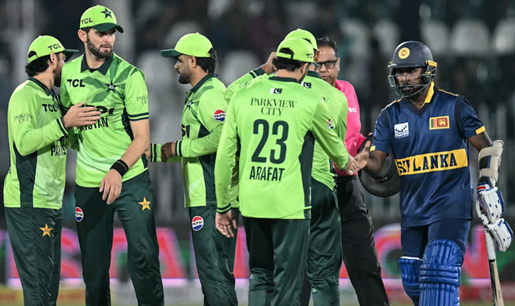 Pakistan and Sri Lanka