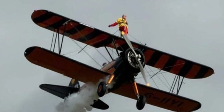 99-Year-Old Woman Becomes World’s Oldest Wing Walker